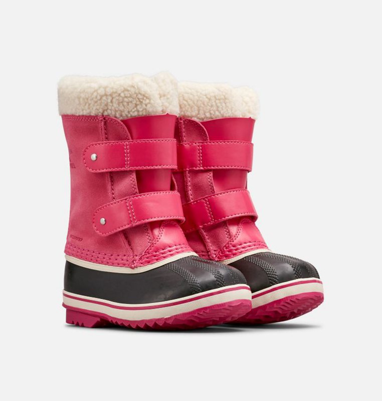 Botas Nieve Sorel Niños - Childrens 1964 Pac™ Strap Rosas/Negras - 28975-FPLY